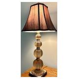 Decorative Table Lamp With Pleated Shade - Lots 475, 476 and 477 are Matching
