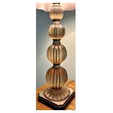 Decorative Table Lamp With Pleated Shade - Lots 475, 476 and 477 are Matching