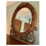 Ornate Dresser & Mirror - Lots 478, 479 and 480 are Coordinating