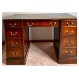 Wood Writing Desk & Chair Set