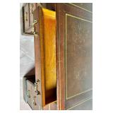 Wood Writing Desk & Chair Set