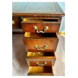 Wood Writing Desk & Chair Set