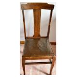 Wood Writing Desk & Chair Set