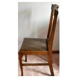 Wood Writing Desk & Chair Set