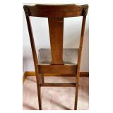 Wood Writing Desk & Chair Set