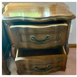 Vintage French Provincial Nightstands (Lot of 2)
