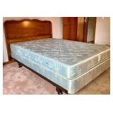 Stearns & Foster Full Size Bed Frame & Mattress