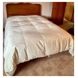 Stearns & Foster Full Size Bed Frame & Mattress