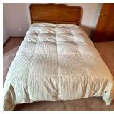 Stearns & Foster Full Size Bed Frame & Mattress