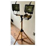 ElectriPak 300 Watt Quartz Halogen Flood Light Stand & Replacement Bulb