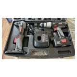 Craftsman 19.2v Drill & Right Angle Drill Kit With Charger & Case