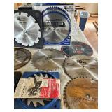 Mixed Lot: Craftsman, Avanti Pro, Bosch & Sears Craftsman Saw Blades