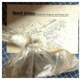 Stony Craft Hg8a Bench Grinder With Wheels & Manual