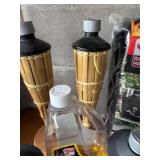 Tiki Torch Fuel, Grill Cover & Grill Cleaners Mixed Lot