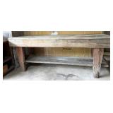 Rustic Wooden Bench