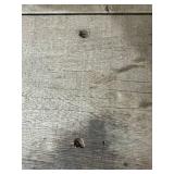 Rustic Wooden Bench