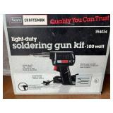 Craftsman Soldering Gun, Campbell Hausfeld Air Chisel & S-born Socket Set Mixed Lot