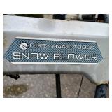 Dirty Hand Tools 212cc Dual Stage Snow Blower