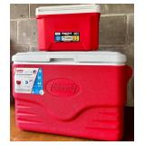 Igloo & Coleman Cooler Mixed Lot