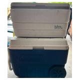 Igloo Legend 36 & Coleman Rolling Cooler Mixed Lot
