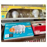 Mixed Lot: Light Fixtures & Bulbs