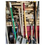 Mixed Garden Tools Lot With Stanley Tools