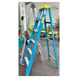 Werner & Flex-O-Ladder Ii Aluminum Ladders (Lot of 2)
