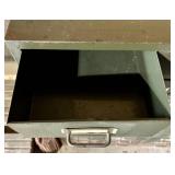 Vintage Metal Parts Cabinet With 30 Drawers