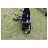 Agri Fab Model 175 Tow Behind ATV/Garden Tractor Drop Spreader Aerator