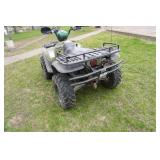 2000 Polaris Sportsman 500 ATV With Moose Country Snow Plow