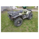 2000 Polaris Sportsman 500 ATV With Moose Country Snow Plow