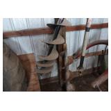 3 Point Mount Post Hole Digger Auger With 2 Bits