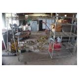 3 - Stainless Steel Adjustable Shelving Sections