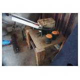 Trius Trap Brand Clay Target Thrower Mounted On Home Made Stand