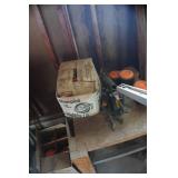 Trius Trap Brand Clay Target Thrower Mounted On Home Made Stand