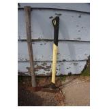 Firewood Splitting Maul and Double Bladed Axe