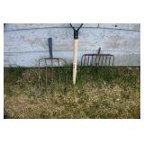 Pitch Fork & Sileage Fork Heads With New Handle