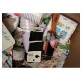 Huge box of miscellaneous party sup...