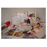 Mixed BBQ and party decorations...