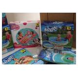 Kids outdoor water toys and inflata...