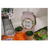 Mixed decor, candy, outdoors and mo...