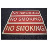 NO SMOKING Sign Qty:3...