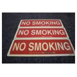 NO SMOKING Sign Qty:3...