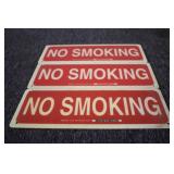 NO SMOKING Sign Qty:3...