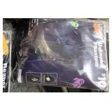 Halloween wall hangings, costumes c...