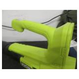 Ryobi battery powered blower...