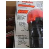 9 Two inch twister test plugs for a...