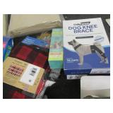 Lot of pet care products...
