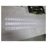 Alum Rules, Fillet Knife & Misc