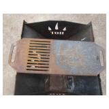 Fire Pit w/Cook Plate 24"x24"x22"